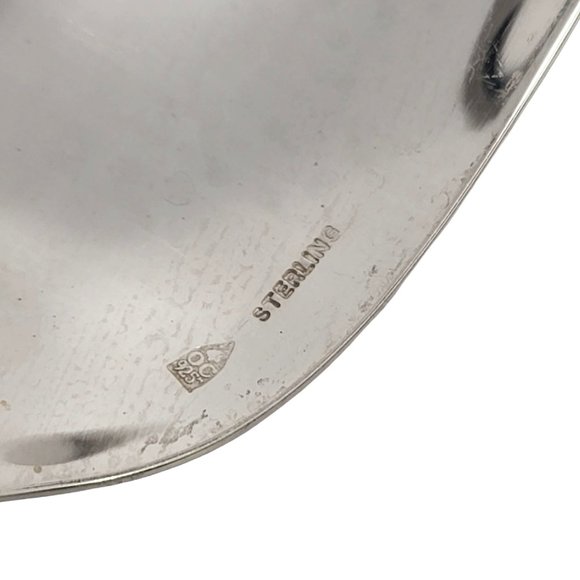 Christofle Sterling Silver Oceana Salad Serving Set Fork and Spoon (B) #12335 - Picture 10 of 12